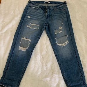 Hollister distressed Women’s jeans.